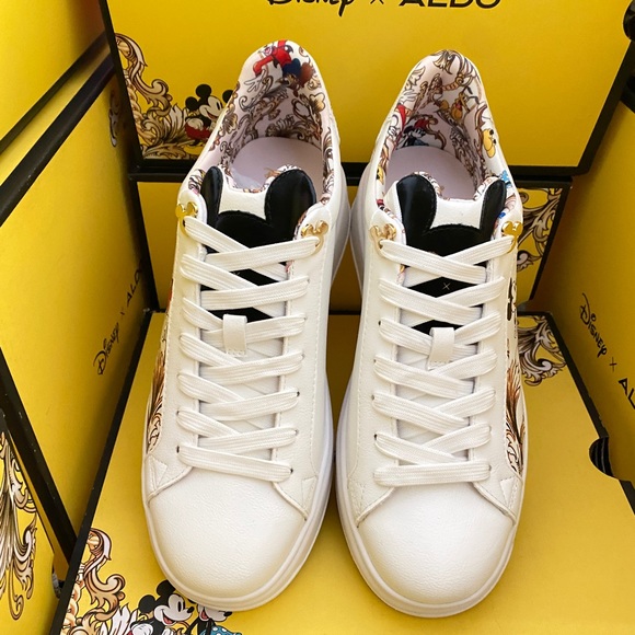 Disney X Aldo Sneaker Mickey and Minnie D100sneaker New in box - Picture 4 of 7